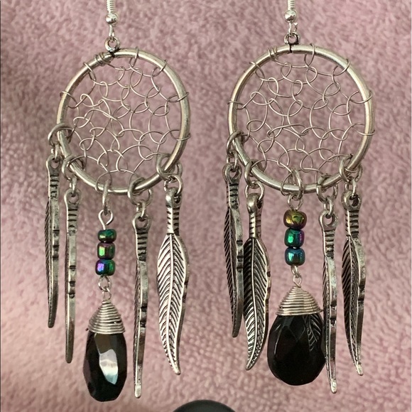 Dreamcatcher Earrings - Picture 2 of 4